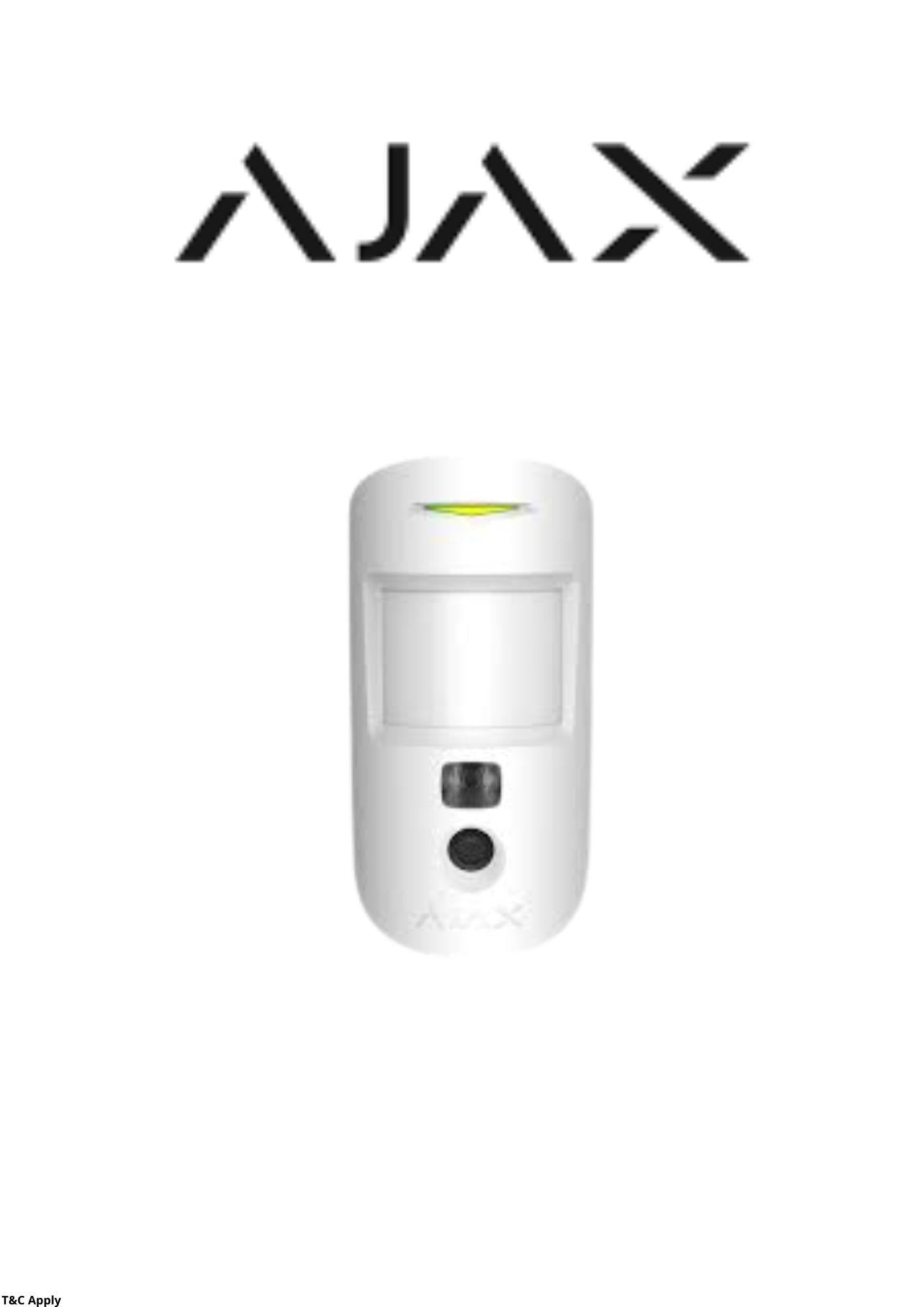 Ajax MotionCam PhOD White