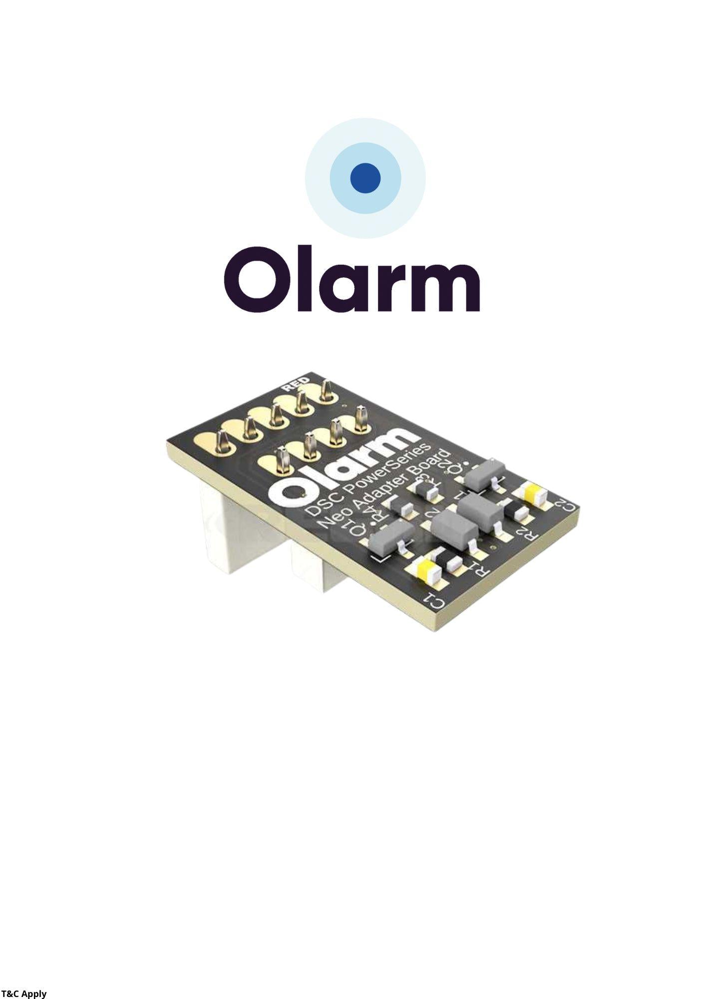 Olarm DSC PowerSeries Neo Adaptor Board