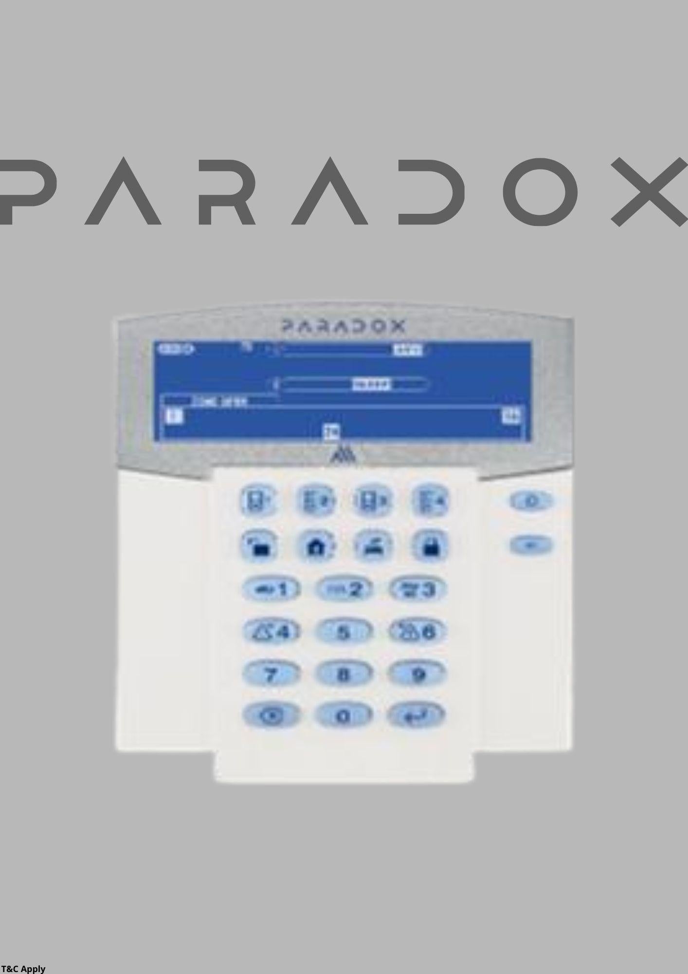 K38 M32 ZONEWIRELESS LCD KEYPAD