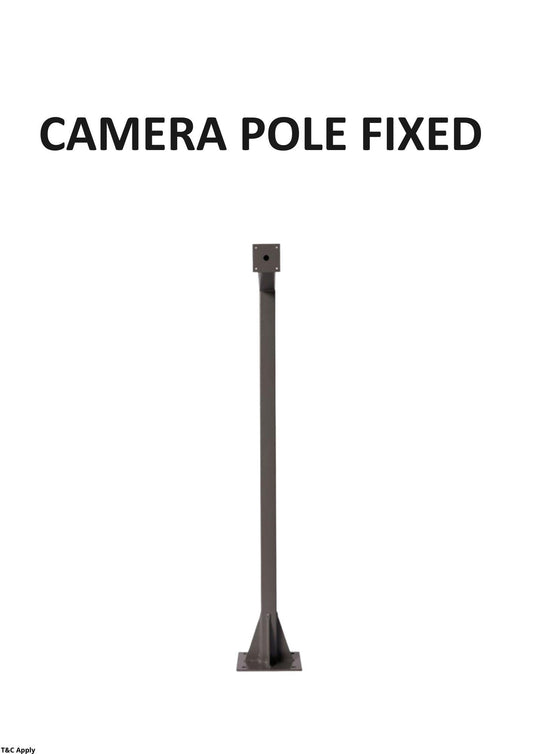 3m Budget Pole Fixed C/W 1x Cam Plate, Bolt Cage