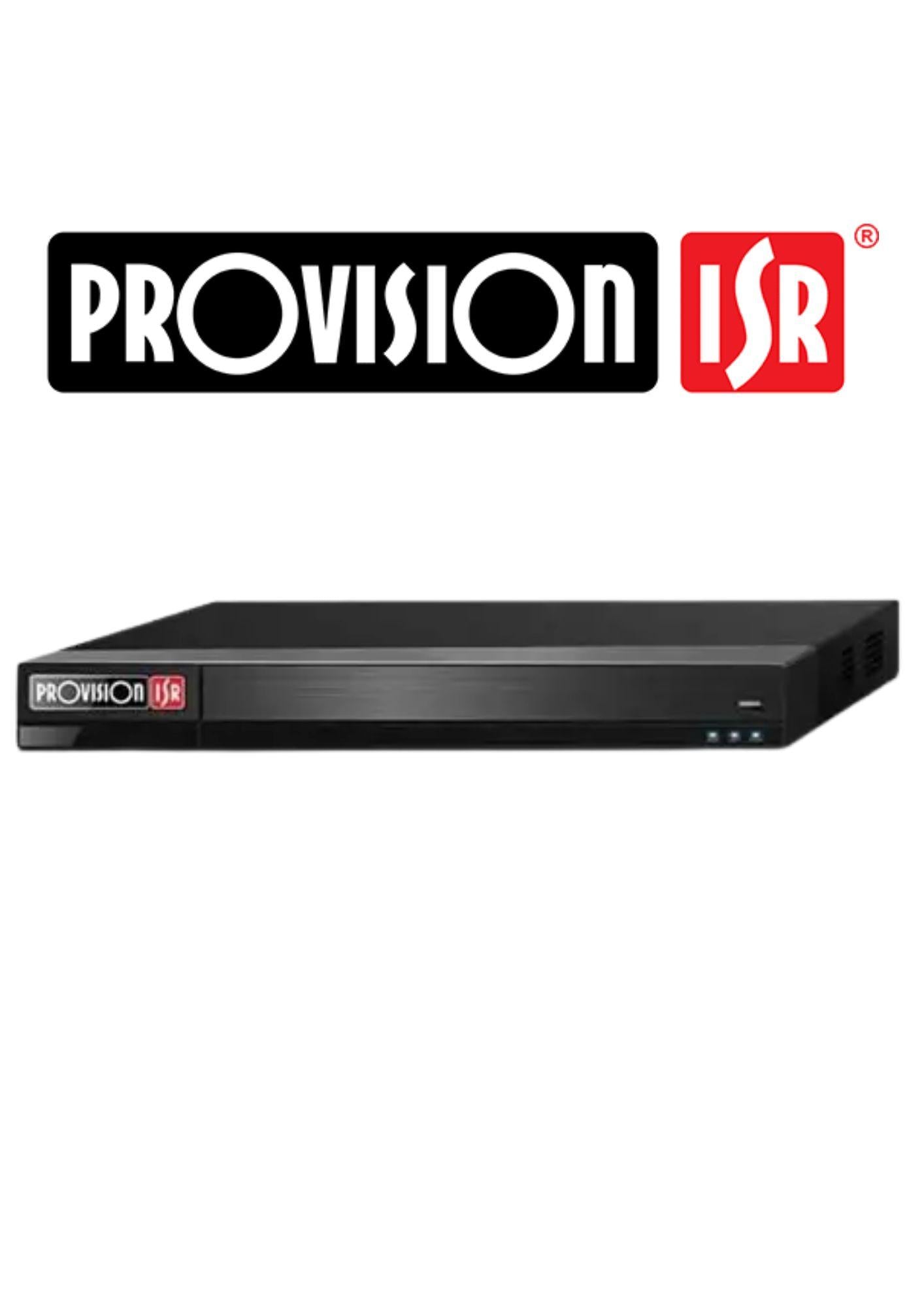 PROVISION NVR 16CH 12MP 2 SATA ALARM POE FACE DETECT