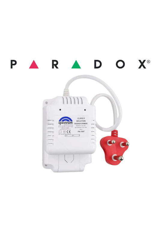 PARADOX 50VA 16VAC TRANSFORMER W/LIGHTNING PROTECTION