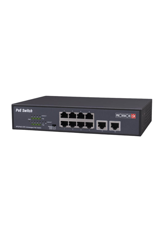 PROVISION SWITCH 8 PORT POE