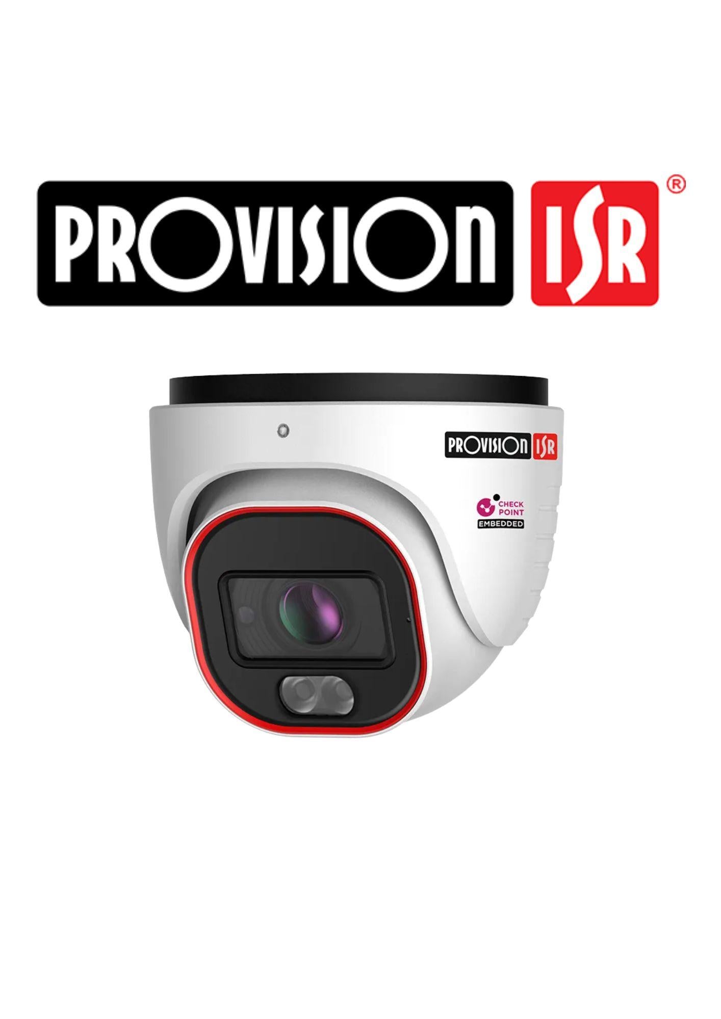 PROVISION DOME MVF 2.8-12MM 4MP 40M IR ACTIVE DETERRENCE 1 ALARM IN & OUT