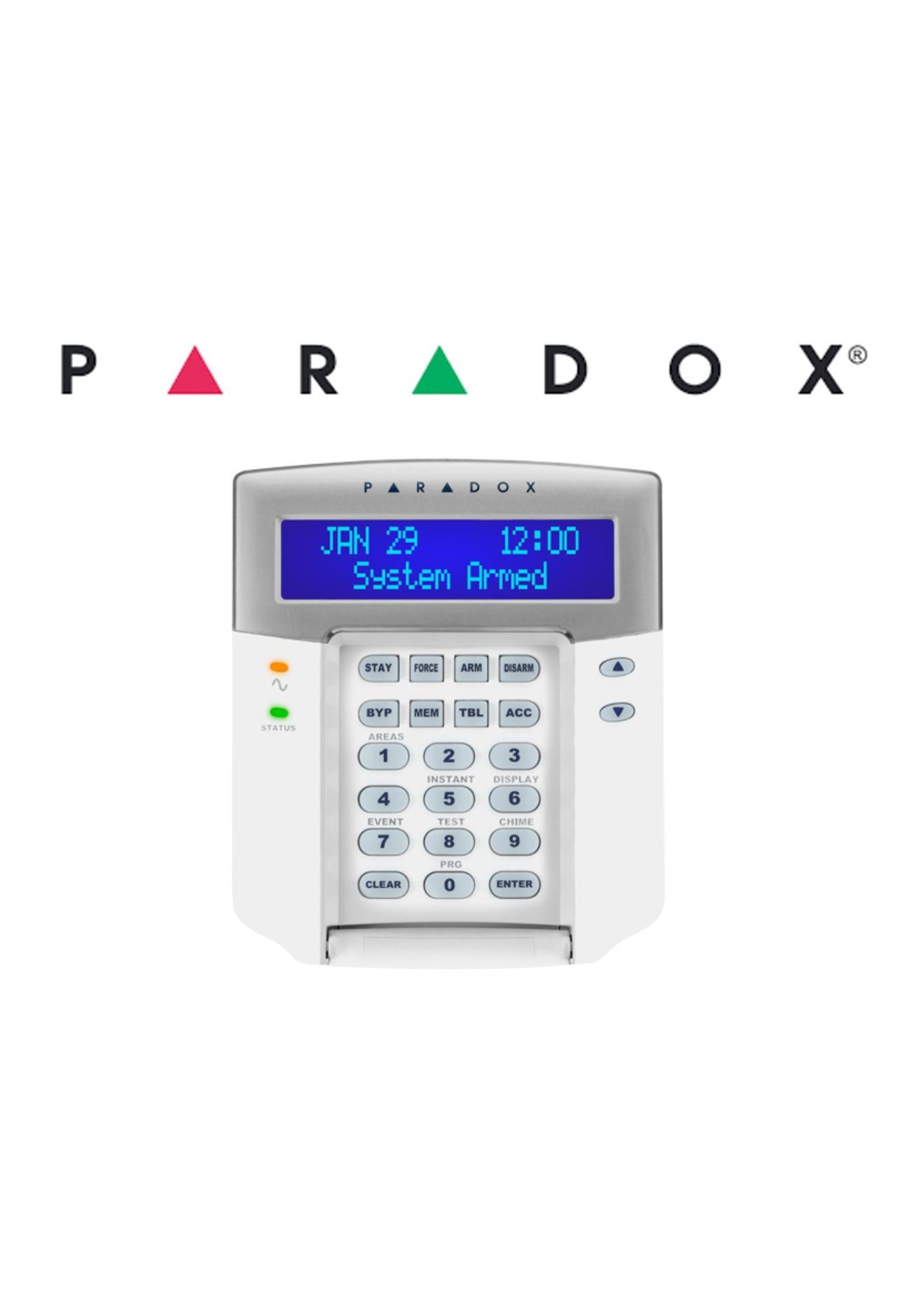 PARADOX K641 EVO BLUE LCD KEYPAD