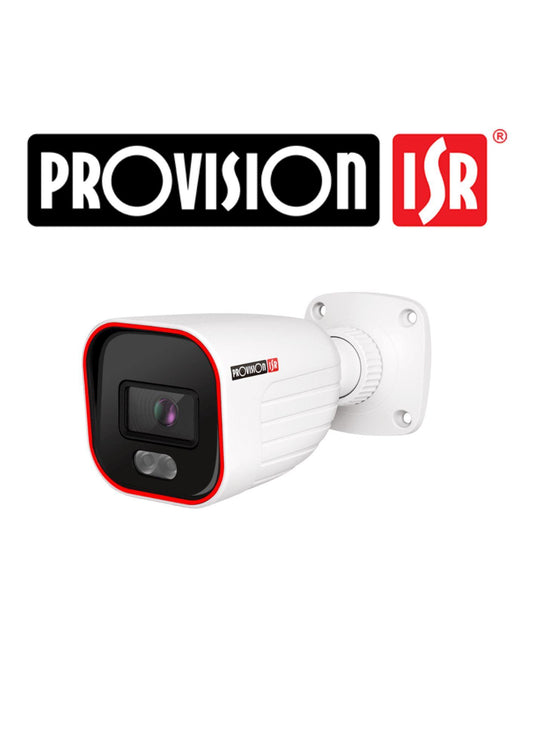 PROVISION BULLET 3.6MM 2MP PRO RAINBOW SERIES 25M IR 2LED 24/7 FULL COLOUR (HD)