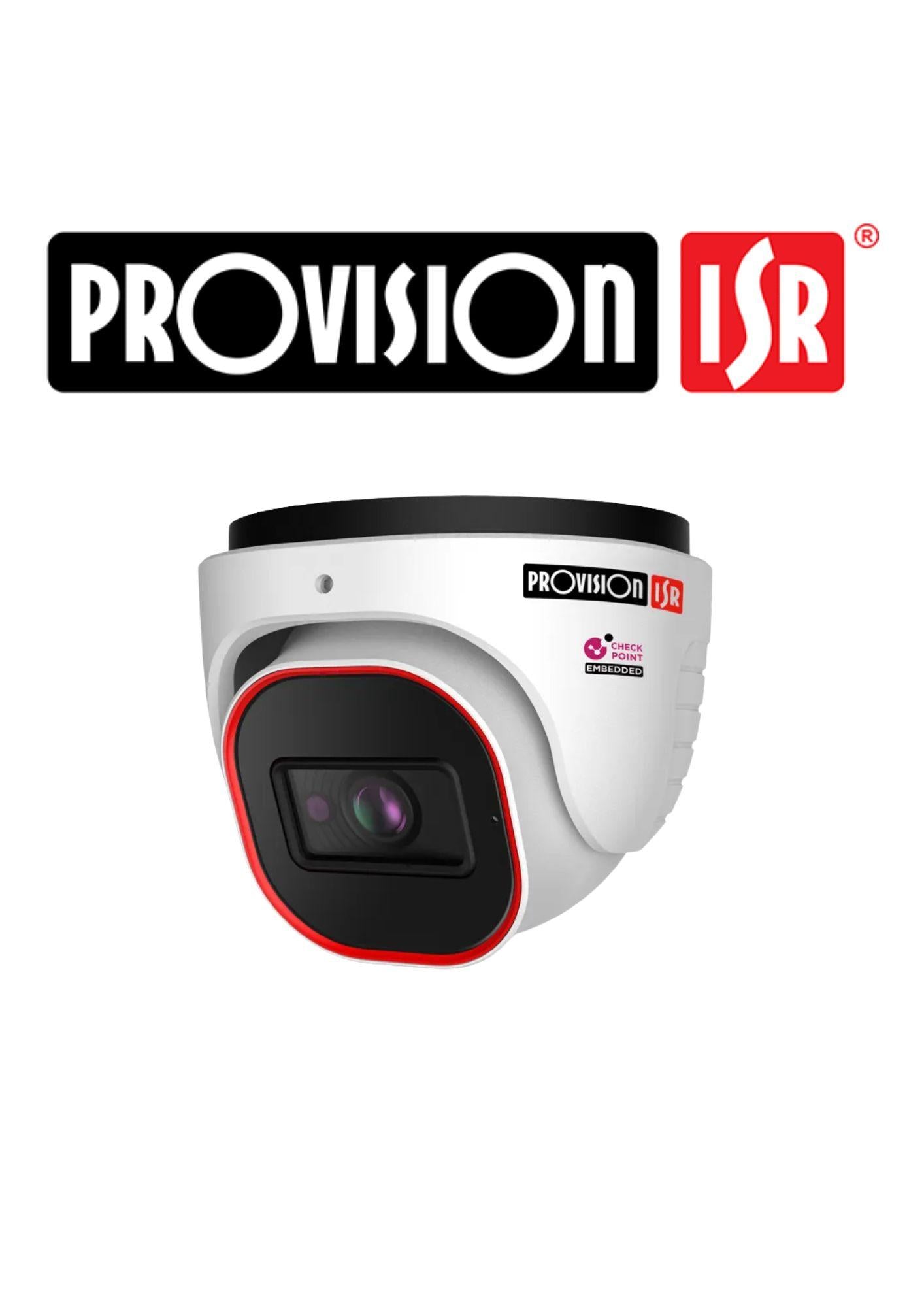 PROVISION DOME 2.8MM 2MP 20M IR 1LED POE BUILT IN MIC