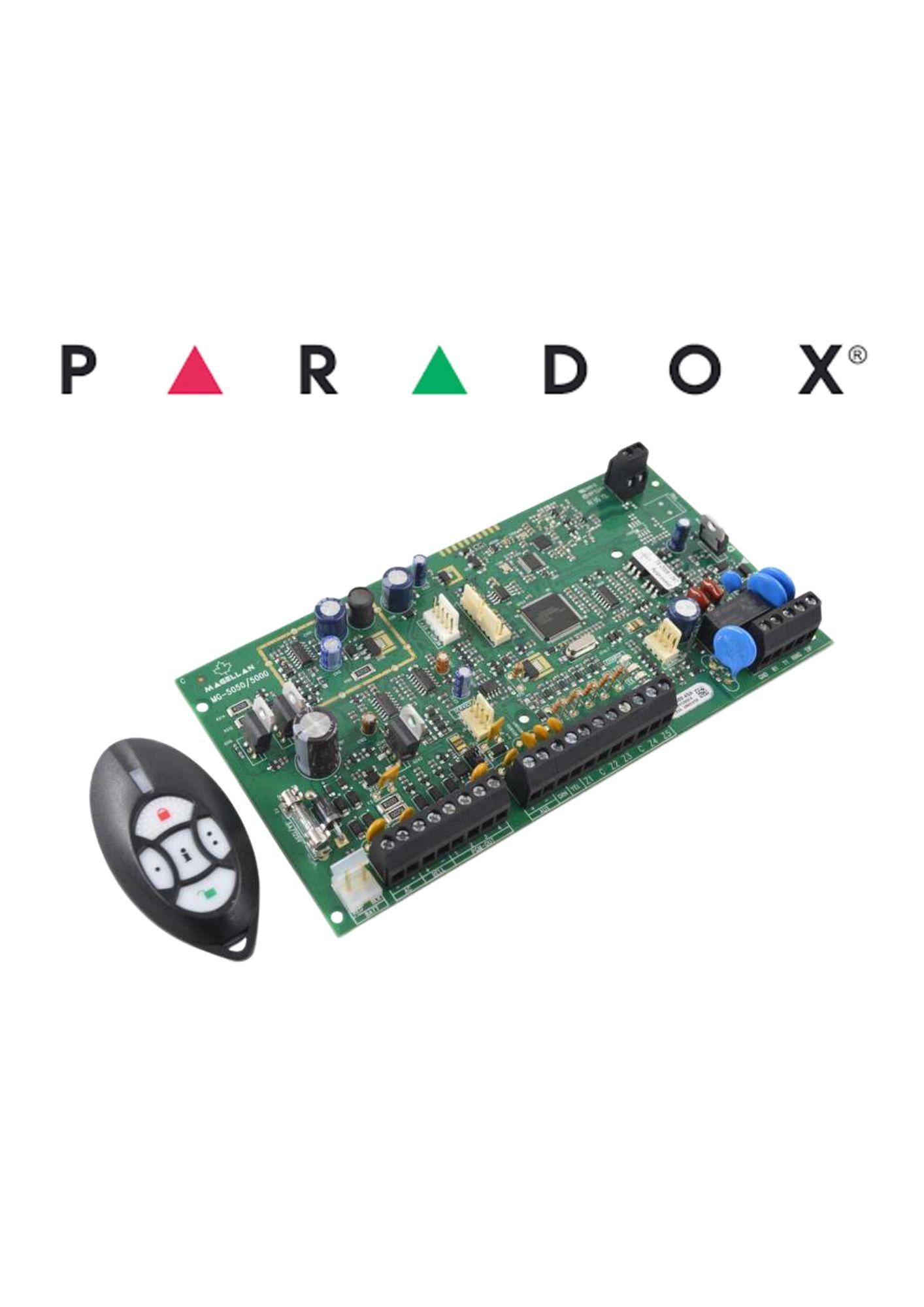 PARADOX MG5050 WIRELESS PANEL WITH 1 X REM2 433MHZ