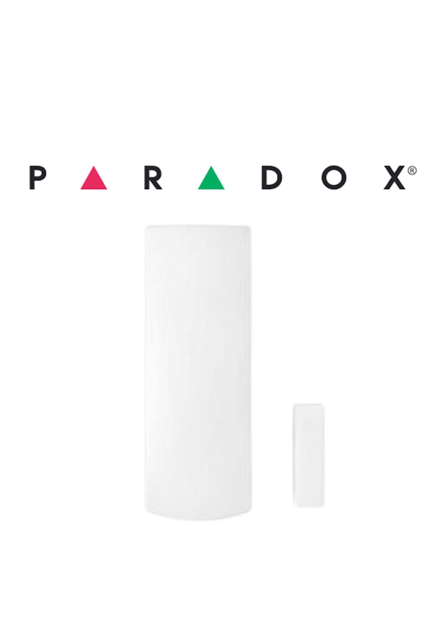 PARADOX DCT10 WIRELESS LARGE DOOR CONTACT - WHITE 433MHZ