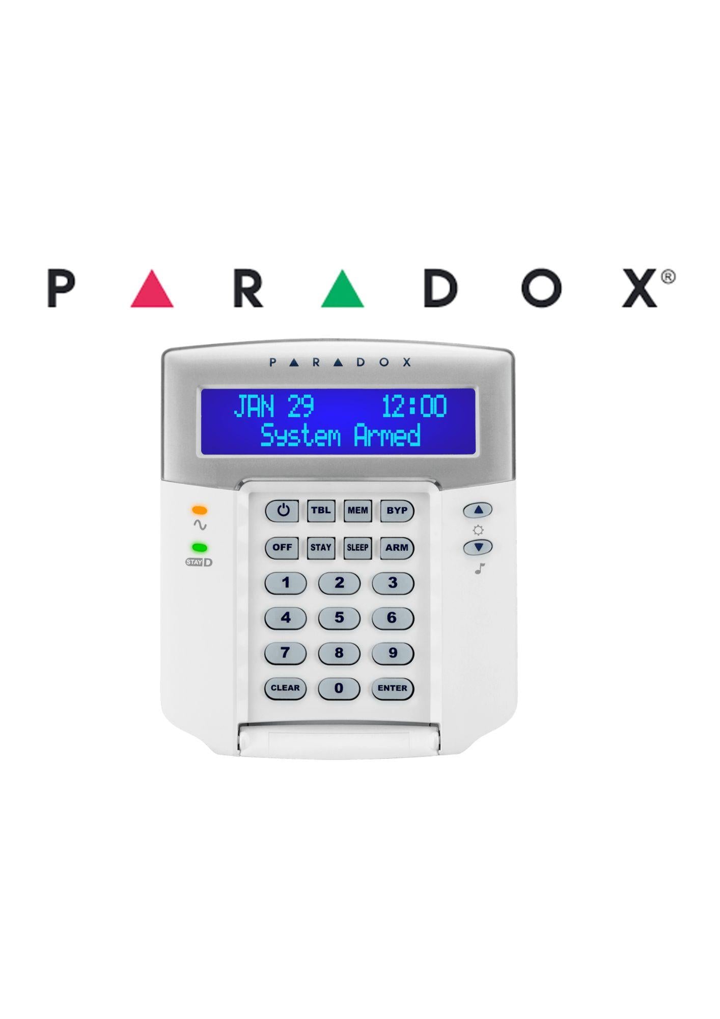 PARADOX K32 32 ZONE HARDWIRED LCD KEYPAD