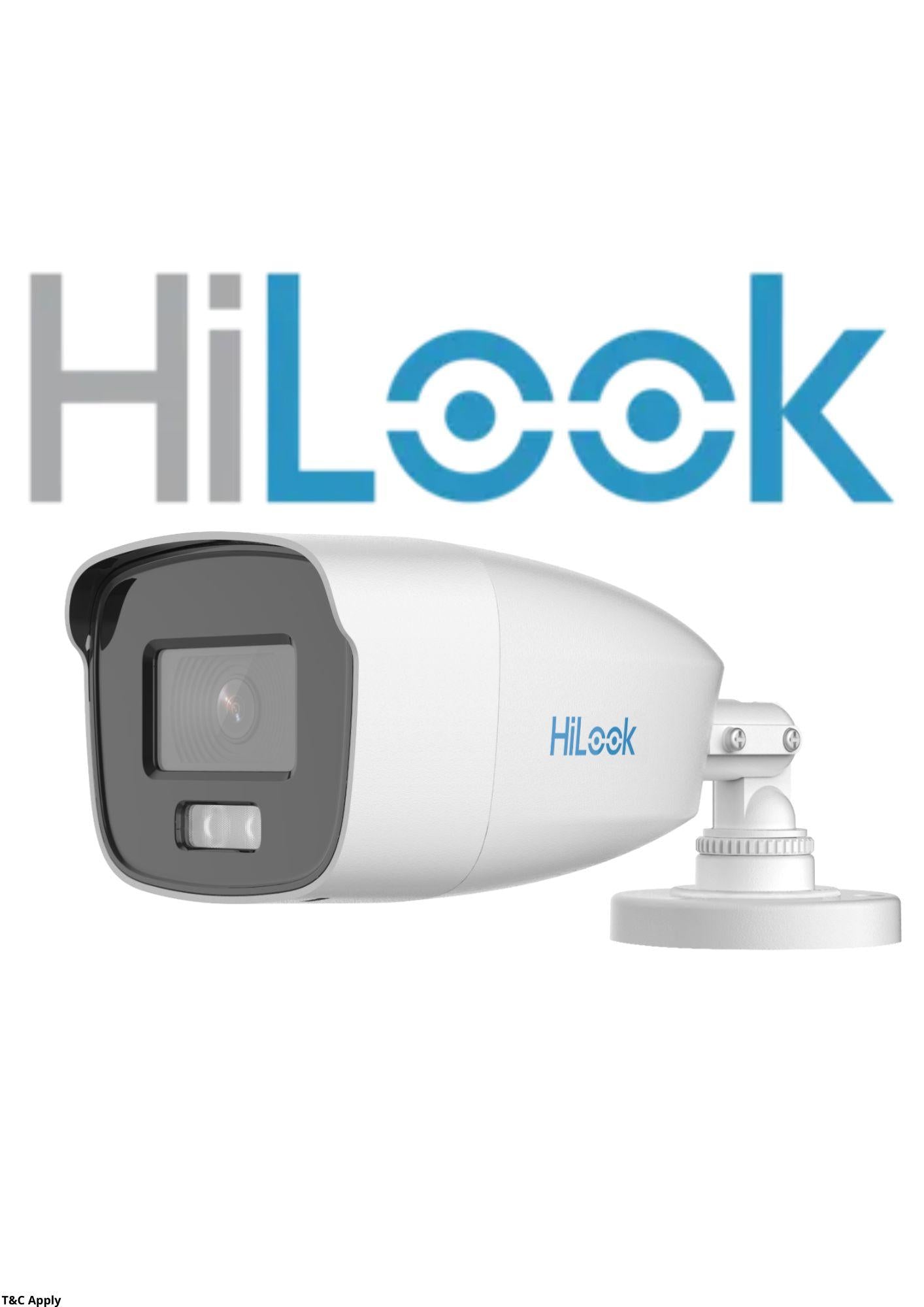 HiLook 2MP Dual Smart-Hybrid Light 8ch Turbo HD kit - DVR - 8 x HD1080P Hybrid Light Camera - 20M Night vision