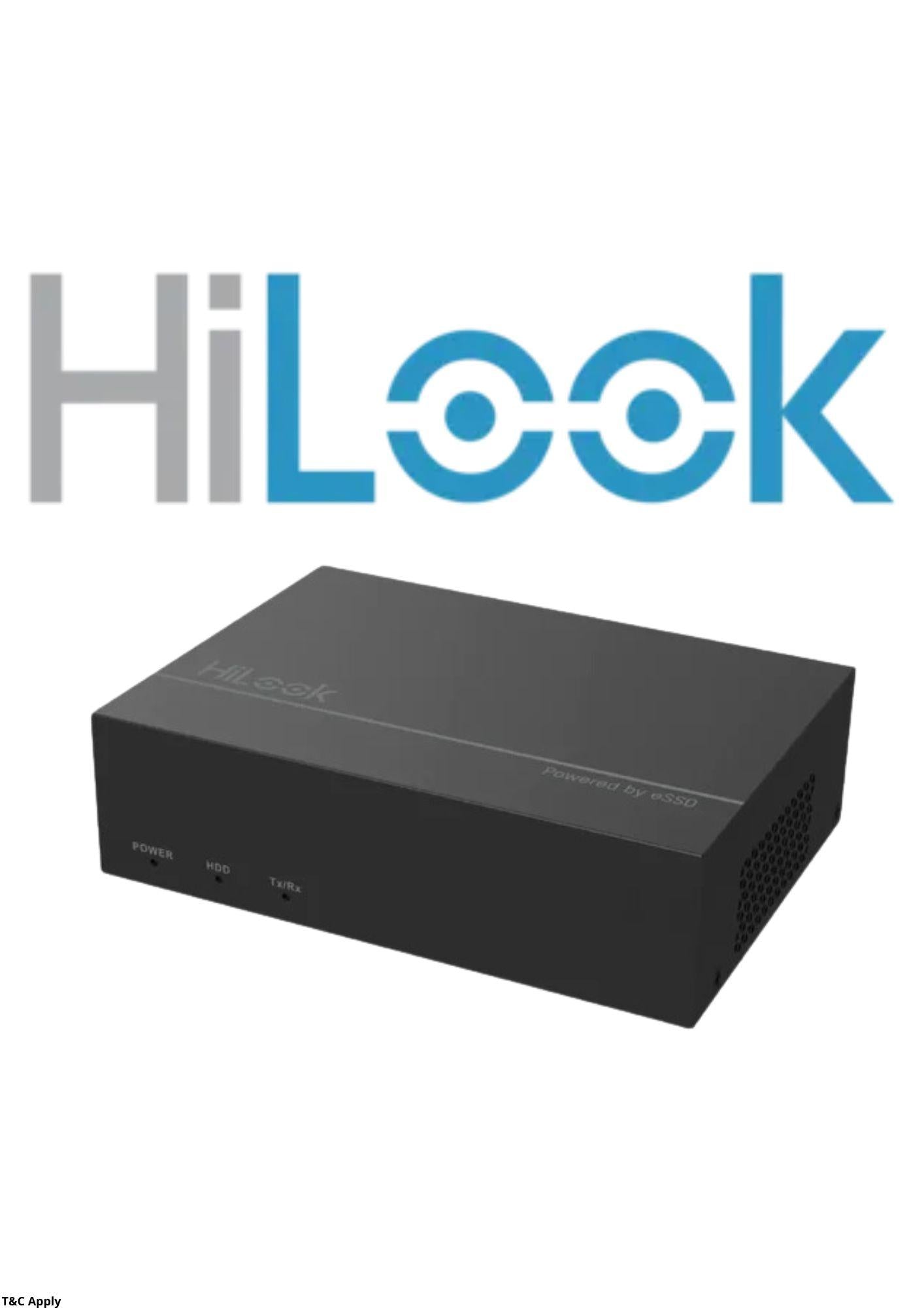 HiLook 2MP Dual Smart-Hybrid Light 8ch Turbo HD kit - DVR - 8 x HD1080P Hybrid Light Camera - 20M Night vision