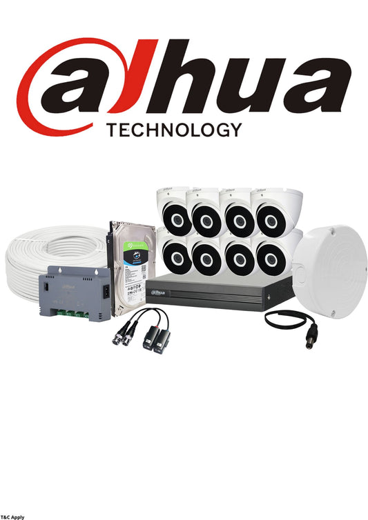 Dahua 8 channel 1080N/720P XVR KIT