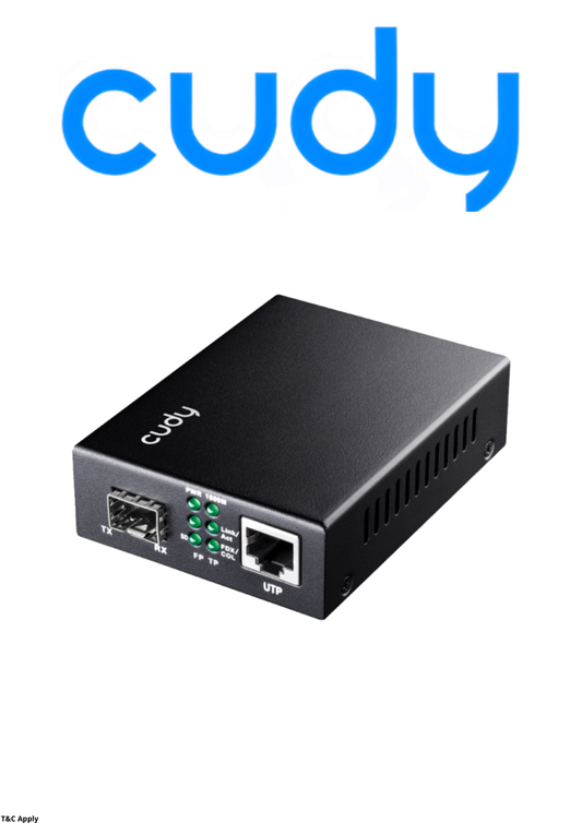 Cudy Gigabit Ethernet Media Converter