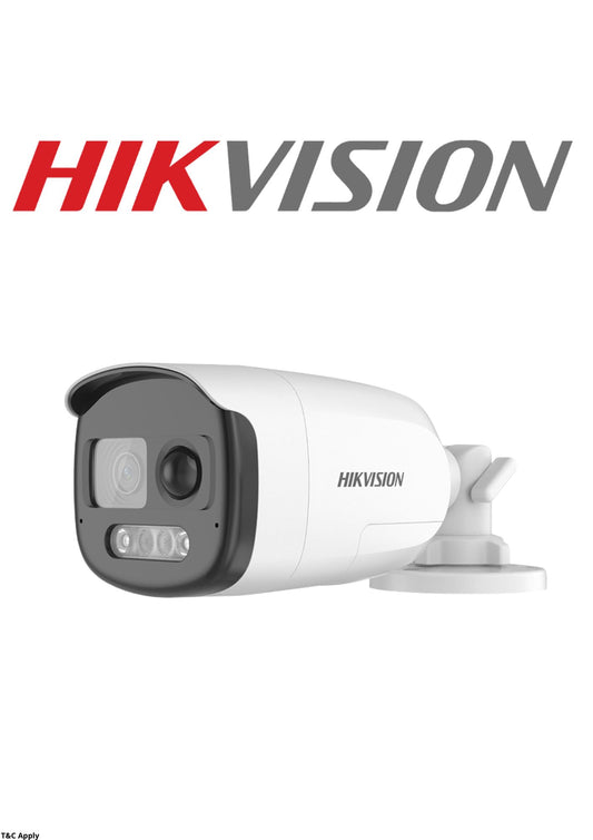 Hikvision HD-TVI Bullet 2MP ColorVu PIR Strobe Siren WL 40m 2.8mm