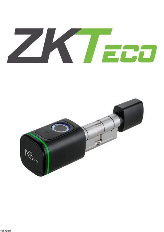 ZKTeco NG-SL01-C121N Smart Cylinder Lock - Fingerprint Reader - BLE &